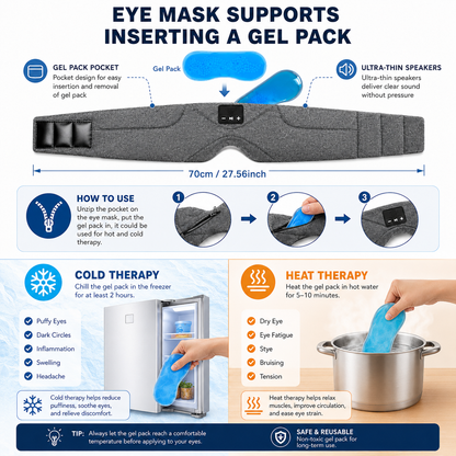 Masque Sonore Bluetooth Restelya — vue produit