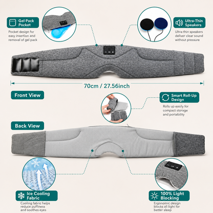 Masque Sonore Bluetooth Restelya — vue produit 2