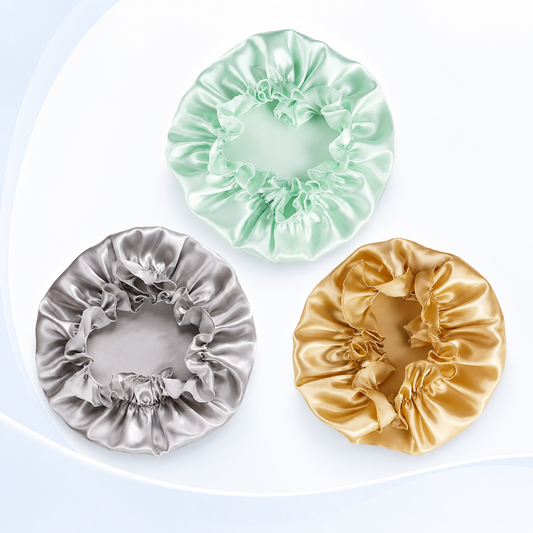 Bonnet de nuit en soie Restelya — aspect et tombé de la matière